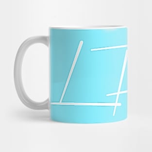 LFXIX Text Design White Mug